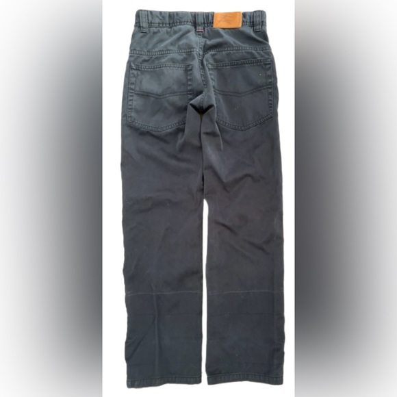 BURBERRY Boys black pants adjustable waist size 10Y 140 cm - Picture 3 of 5